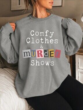 Grey Graphic Sweatshirt